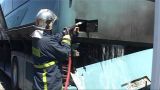 Πυροσβέστης εκτός υπηρεσίας έσωσε επιβάτες λεωφορείου - Έπιασε φωτιά εν κινήσει στη Ρίζα Ναυπακτίας
