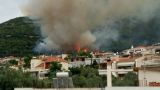 Πάτρα: Μεγάλη φωτιά στον Ομπλό - Απειλήθηκαν σπίτια