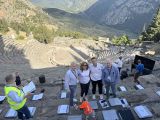 Με επιτυχία η άσκηση προληπτικής απομάκρυνσης επισκεπτών λόγω δασικής πυρκαγιάς στον αρχαιολογικό χώρο των Δελφών