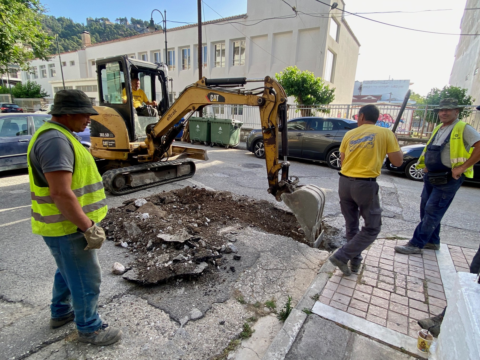 Ξεκίνησε η υπογειοποίηση του δικτύου του ΔΕΔΔΗΕ στον Δήμο Ναυπακτίας 