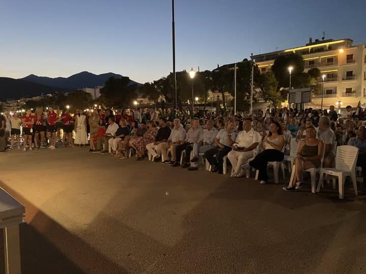 Μουσική και χορός στην τελετή έναρξης του Τουρνουά Υδατοσφαίρισης «Pythia Cup 2024»