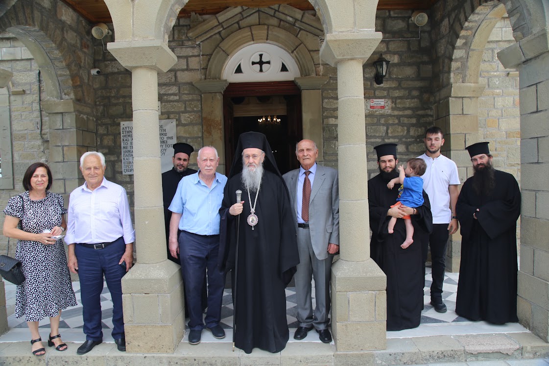 Θεία Λειτουργία στό κεφαλοχώρι Ἄνω Χώρα Ναυπακτίας