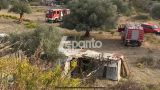 Φωτιά σε χορτολιβαδική έκταση στη Μακύνεια Ναυπάκτου