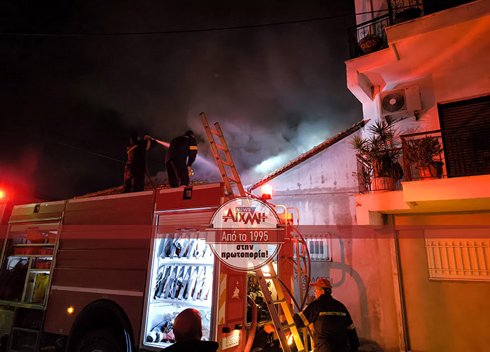 Μεσολόγγι: Φωτιά σε μονοκατοικία προκάλεσε μεγάλες ζημιές