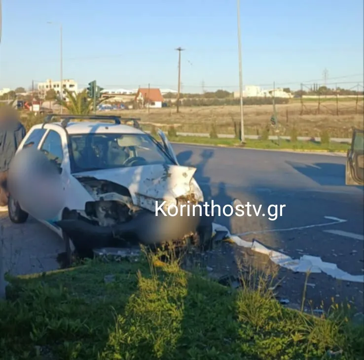 Πριν από λίγο: Σοβαρό τροχαίο στον Ισθμό.