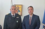 To Λιμεναρχείο Μεσολογγίου επισκέφτηκε ο Θανάσης Παπαθανάσης