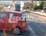 Πάτρα: Τροχαίο στην διασταύρωση του κόμβου της περιμετρικής με την οδό Πανεπιστημίου