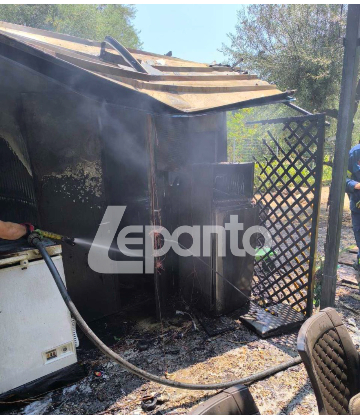 Φωτιά σε οικία στον Μαραθιά Δωρίδας