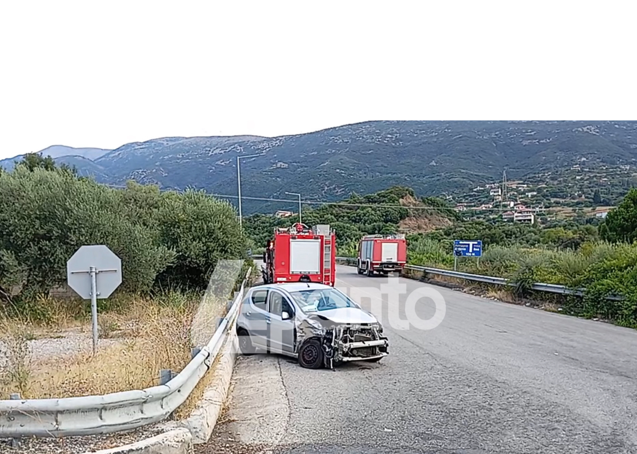 Τροχαίο ατύχημα στην επαρχιακή οδό Ναυπάκτου- Θέρμου