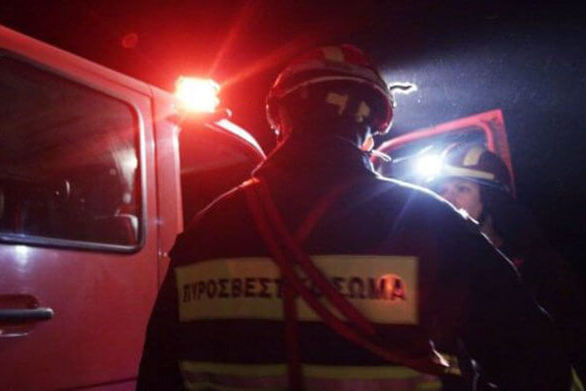 Πάτρα: Ξέσπασε φωτιά σε όχημα στη μίνι Περιμετρική