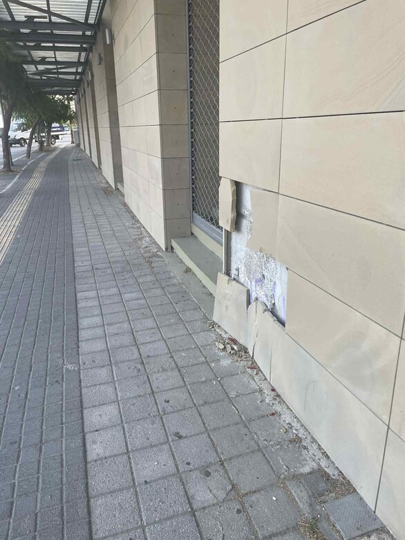 Πάτρα: Φθορές στον εξωτερικό χώρο του νέου Υπεραστικού ΚΤΕΛ 