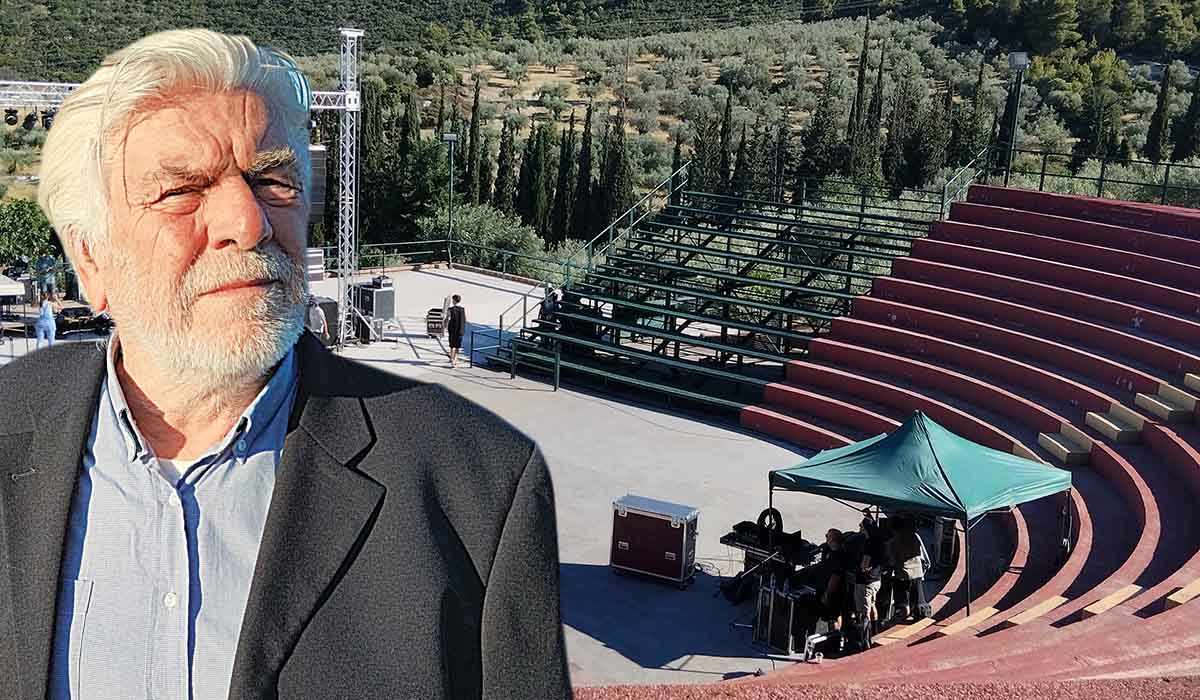 Θανάσης Παπαδάς: Ο Βαγγέλης Κορακάκης στο Θέατρο Αρχαίων Κλεωνών