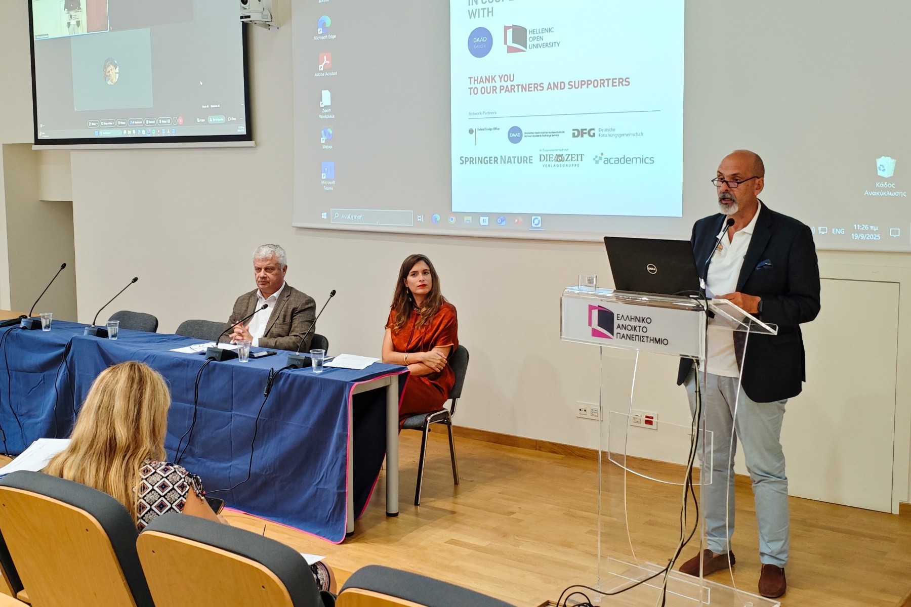 Στον διαγωνισμό καινοτομίας «Falling WallsLab Greece», ο Αναπληρωτής Περιφερειάρχης Δυτικής Ελλάδας, Χαράλαμπος Μπονάνος