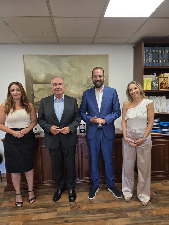 Συναντήσεις του Ν. Φαρμάκη με Ν. Παπαθανάση και Κ. Κατσαφάδο για τα απαιτούμενα έργα στις πυρόπληκτες περιοχές της Δυτ. Ελλάδας
