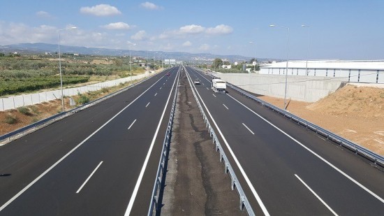 Εκτροπή κυκλοφορίας μεταξύ Κόμβου Οβρυάς και Κόμβου ΒΙ.ΠΕ.  στην Πατρών-Πύργου για την ολοκλήρωση κατασκευής του Νέου Αυτοκινητόδρομου 