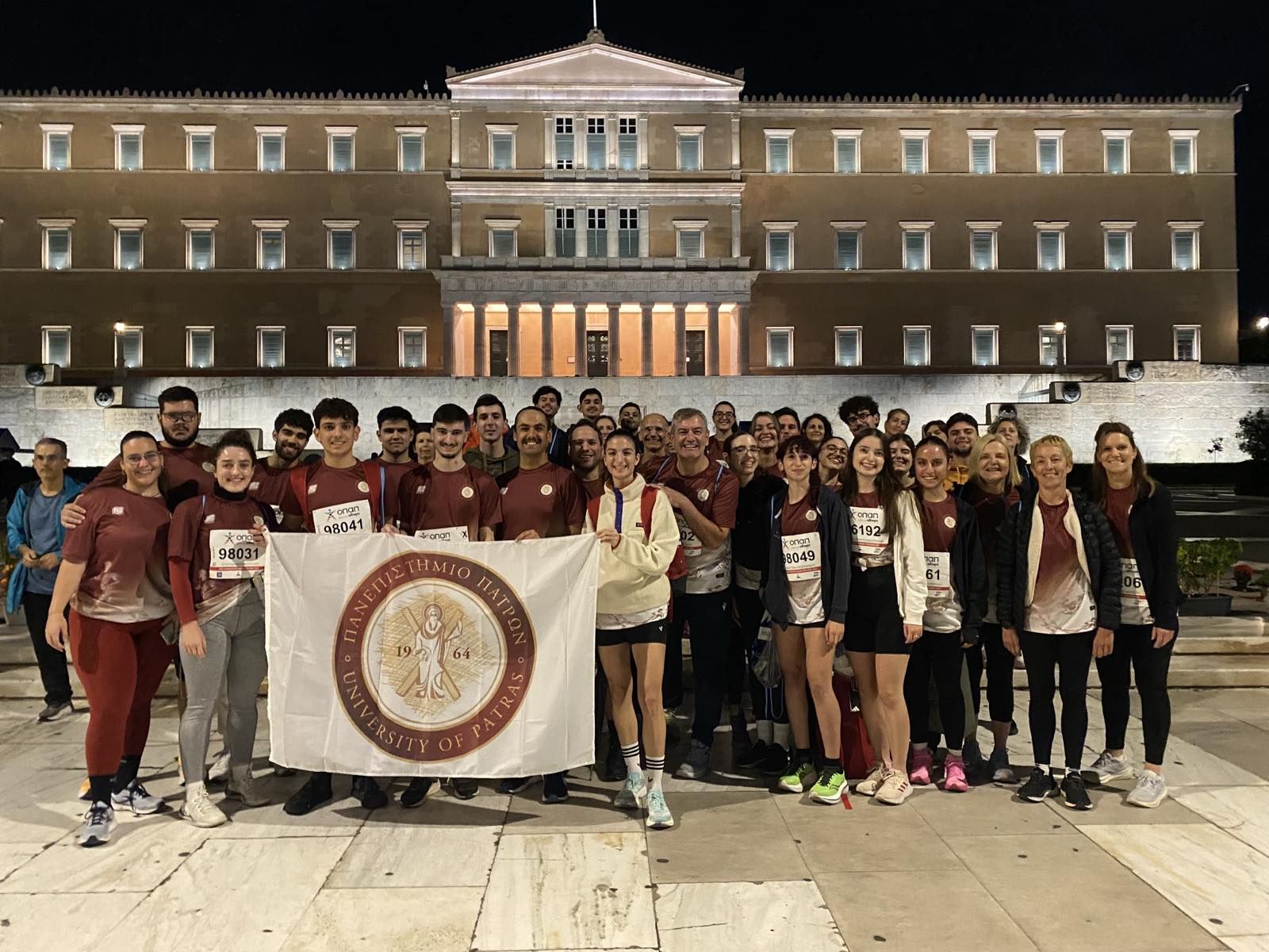 Πανελλήνια Πρωτιά για το Πανεπιστήμιο Πατρών στο Universities Night Run 2025!
