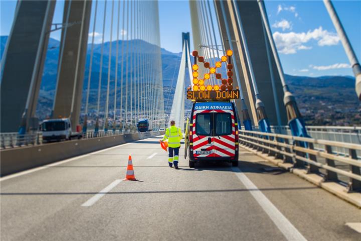 Κυκλοφοριακές Ρυθμίσεις στη Γέφυρα Ρίου Αντιρρίου