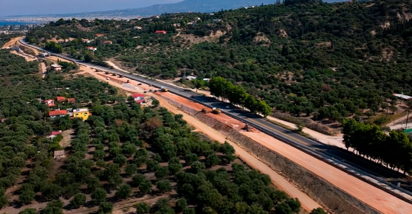 Παραδίδονται αύριο τα τελευταία 10 χλμ. του αυτοκινητοδρόμου Πατρών–Πύργου