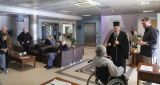 O Μητροπολίτης Ναυπάκτου στo «Eνήλιον» Γηροκομείο
