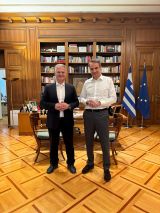 Αναπτυξιακές προτεραιότητες για την Πελοπόννησο στη συνάντηση του Περιφερειάρχη Δημήτρη Πτωχού με τον Πρωθυπουργό Κυριάκο  Μητσοτάκη