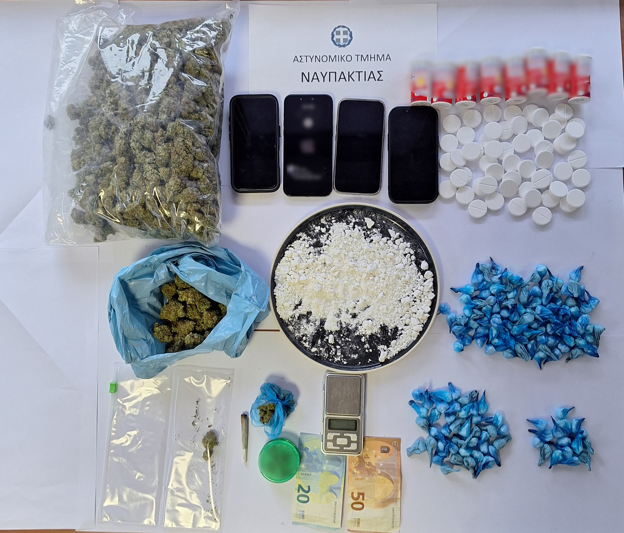 Εξαρθρώθηκε εγκληματική οργάνωση που διακινούσε ναρκωτικά στη Ναύπακτο