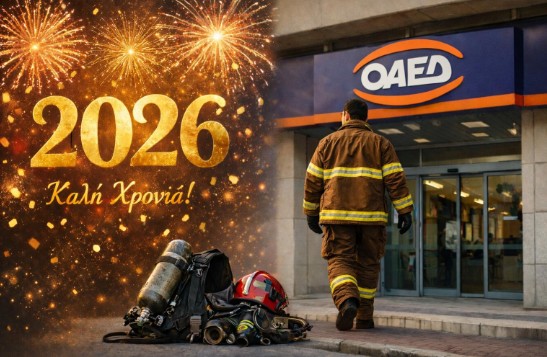 «Καλή χρονιά» με εισιτήριο για τον ΟΑΕΔ για τους εποχικούς Πυροσβέστες