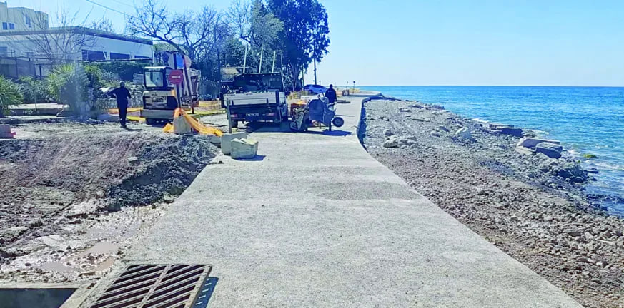 Ρίο Πατρών: Σε εξέλιξη η Α΄ φάση των 2,5 χλμ. – Ανάσα για το παραλιακό μέτωπο