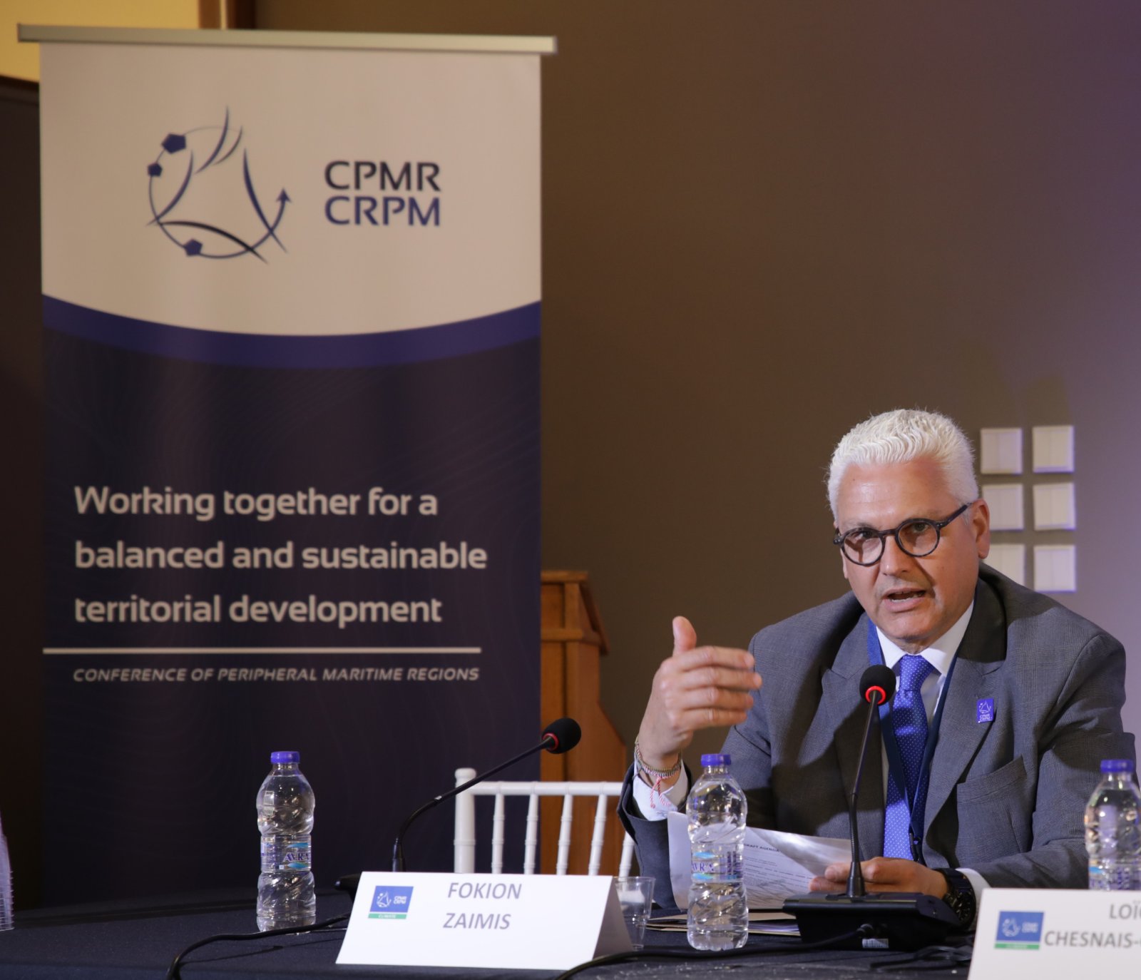 Φ. Ζαΐμης: Οι Περιφέρειες ενώνουμε δυνάμεις για ισχυρή αναπτυξιακή στρατηγική και ειρήνη