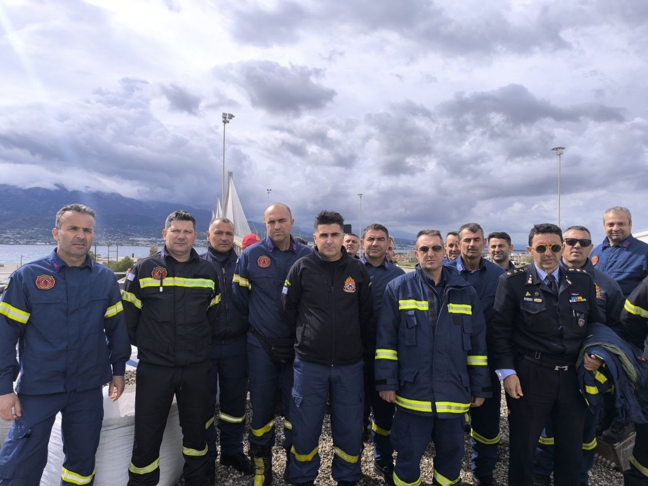 Εκπαιδευτική επίσκεψη στη Γέφυρα Ρίου-Αντιρρίου από την Πυροσβεστική Υπηρεσία της Ναυπάκτου