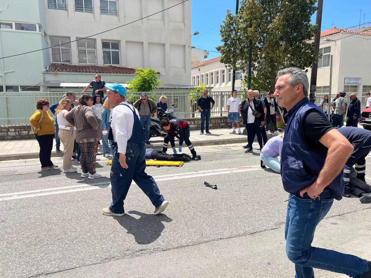 Σοβαρό τροχαίο ατύχημα στη Ναύπακτο