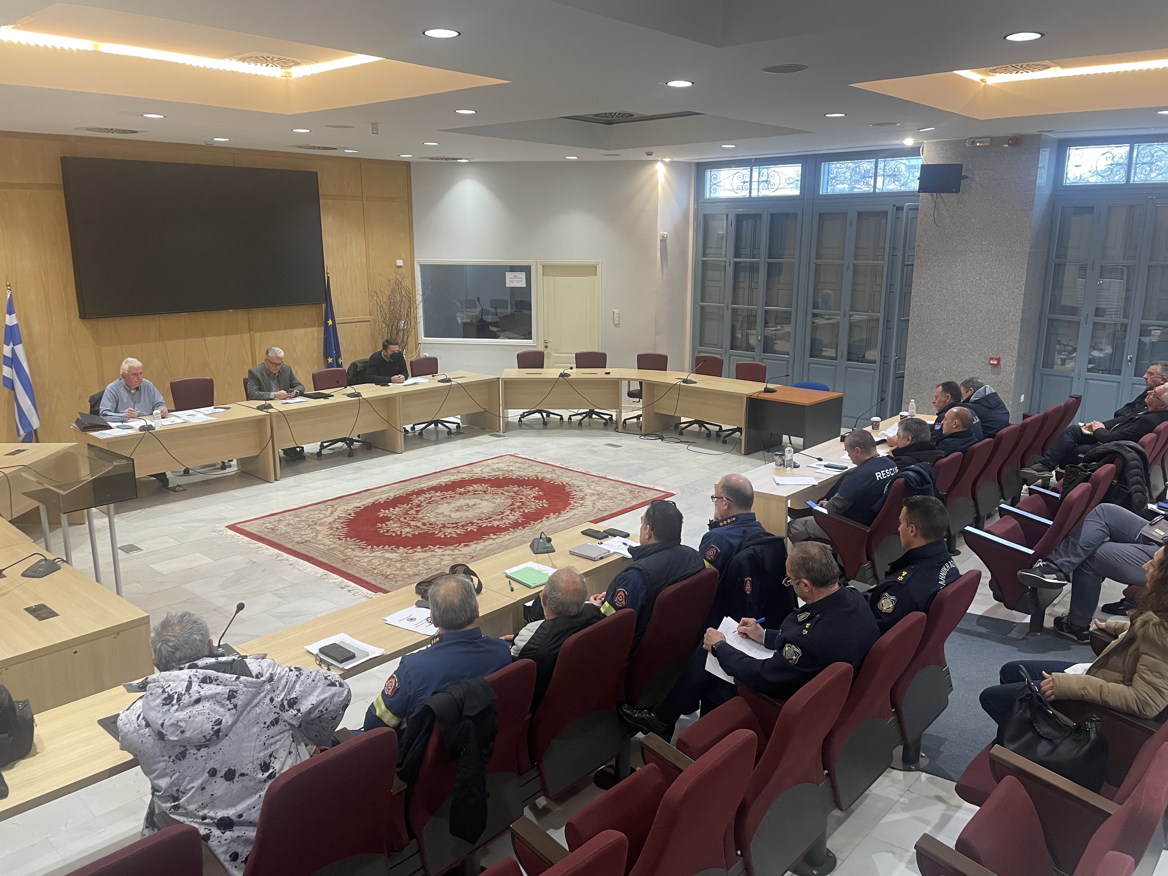 Συνεδρίασε το Συντονιστικό Όργανο Πολιτικής Προστασίας του Δήμου Δελφών