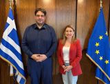 Χριστίνα Αλεξοπούλου: Συνάντηση με τον Υπουργό Εσωτερικών