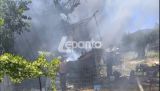 Πυρκαγιά σε καΐκι στη Σπηλιά Δωρίδος – Άμεση επέμβαση της Πυροσβεστικής