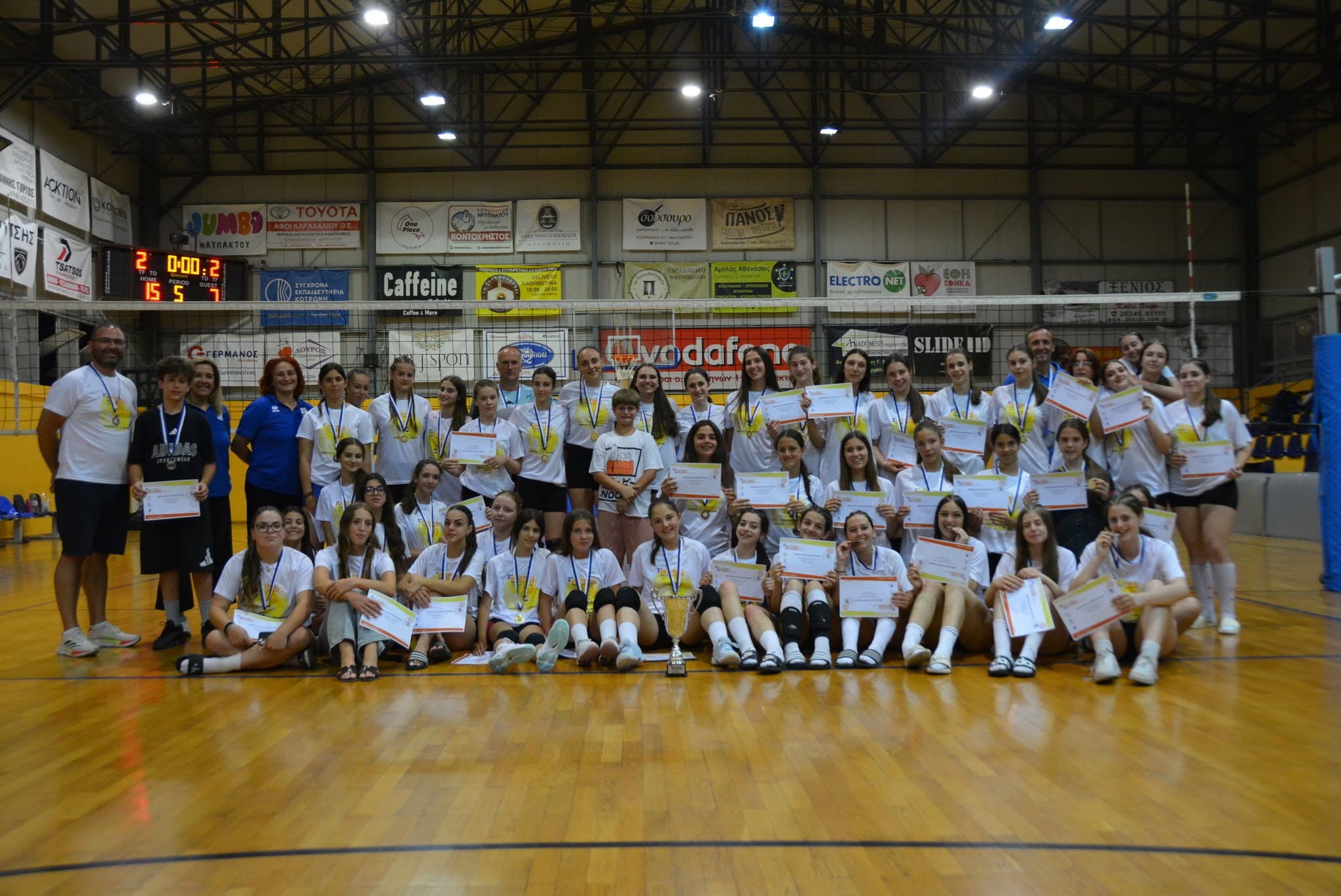 Επιτυχημένα ολοκληρώθηκε το 2ο Volleyball Youth Tournament (Women U16) στη Ναύπακτο