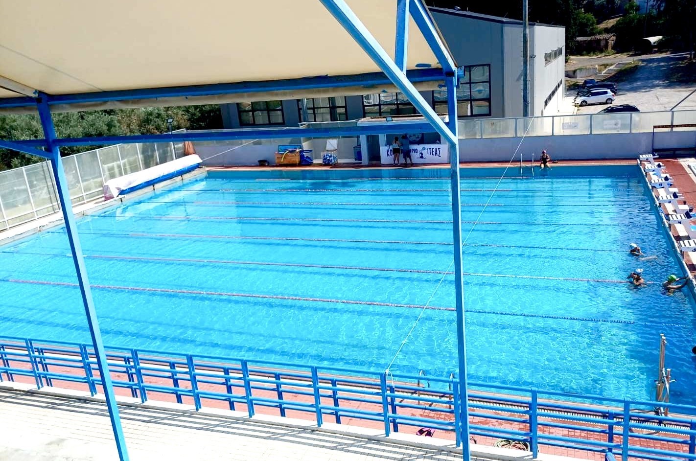 Σε εξέλιξη εργασίες επισκευών στο Δημοτικό Κολυμβητήριο Ιτέας