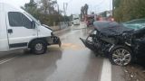 Πάτρα: Τροχαίο στο κέντρο - Τραυματίας επιβάτης αστικού λεωφορείου