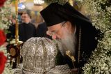Χιλιάδες προσκυνητές στην θεία λειτουργία της εορτής της Αγίας Κάρας του Αποστόλου Ανδρέου