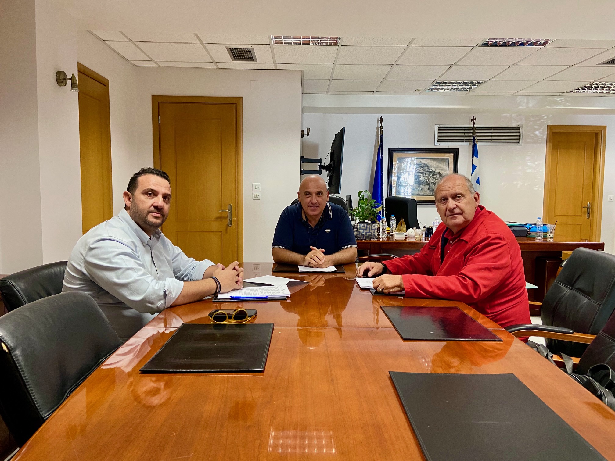 Ναύπακτος: Συνάντηση Γκίζα με επικεφαλής των δημοτικών παρατάξεων για το σχεδιασμό επέκτασης της ΕΥΔΑΠ